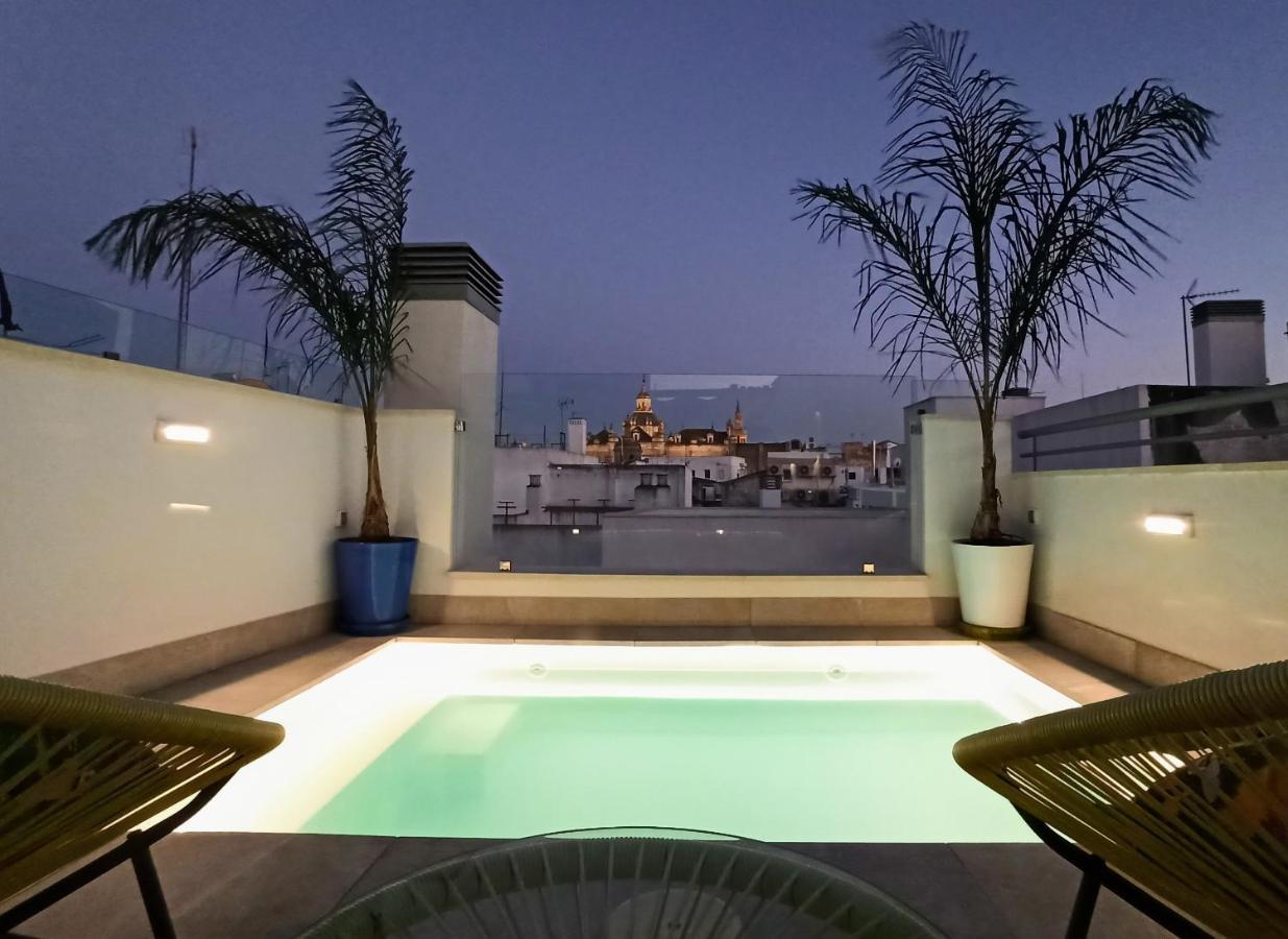 Апартаменты Luxury Penthouse With Private Pool Setas Monument Севилья Экстерьер фото